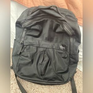 Lululemon black nylon backpack
